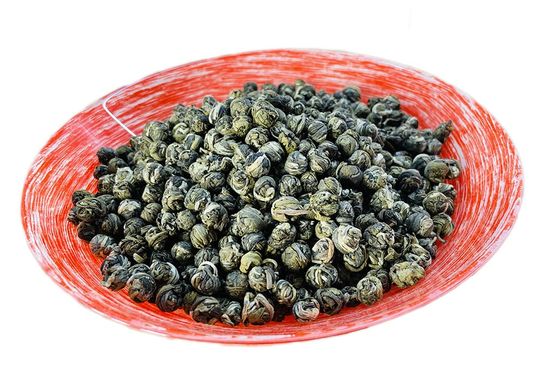 Чай №213 Зеленый премиальный чай Жасминовый жемчуг дракона (Jasmine Dragon Pearls)