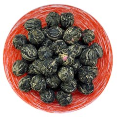 Чай № 225 Китайский цветущий связанный чай Шуан Лонг Си Чжу (Shuang Long Xi Zhu) 8г