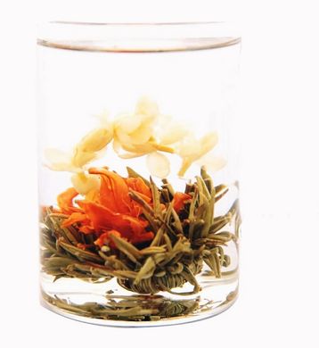 Чай № 226 Квітучий зв'язаний зелений чай "Кошик з ліліями" 8 г